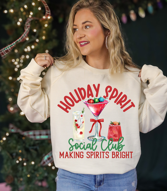 HOLIDAY SPIRIT SOCIAL CLUB - PJ EXCLUSIVE