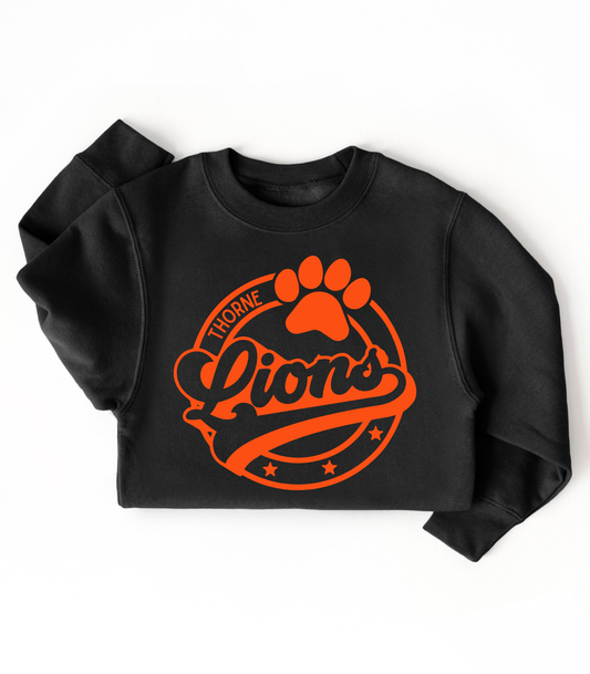 YOUTH THORNE LIONS CIRCLE PAW - TODDLER & YOUTH SWEATSHIRT OPTIONS
