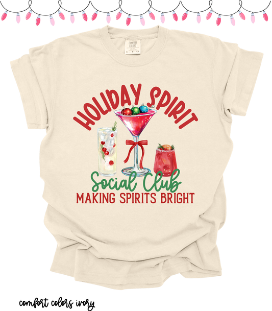 HOLIDAY SPIRIT SOCIAL CLUB - PJ EXCLUSIVE