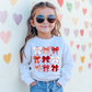 VALENTINES BOW COLLAGE CREW TEE