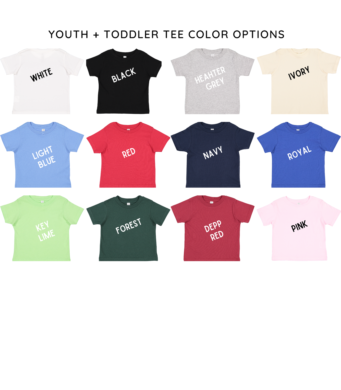 SOFTBALL DOODLES FRONT ONLY - MULTIPLE STYLES - TODDLER/YOUTH