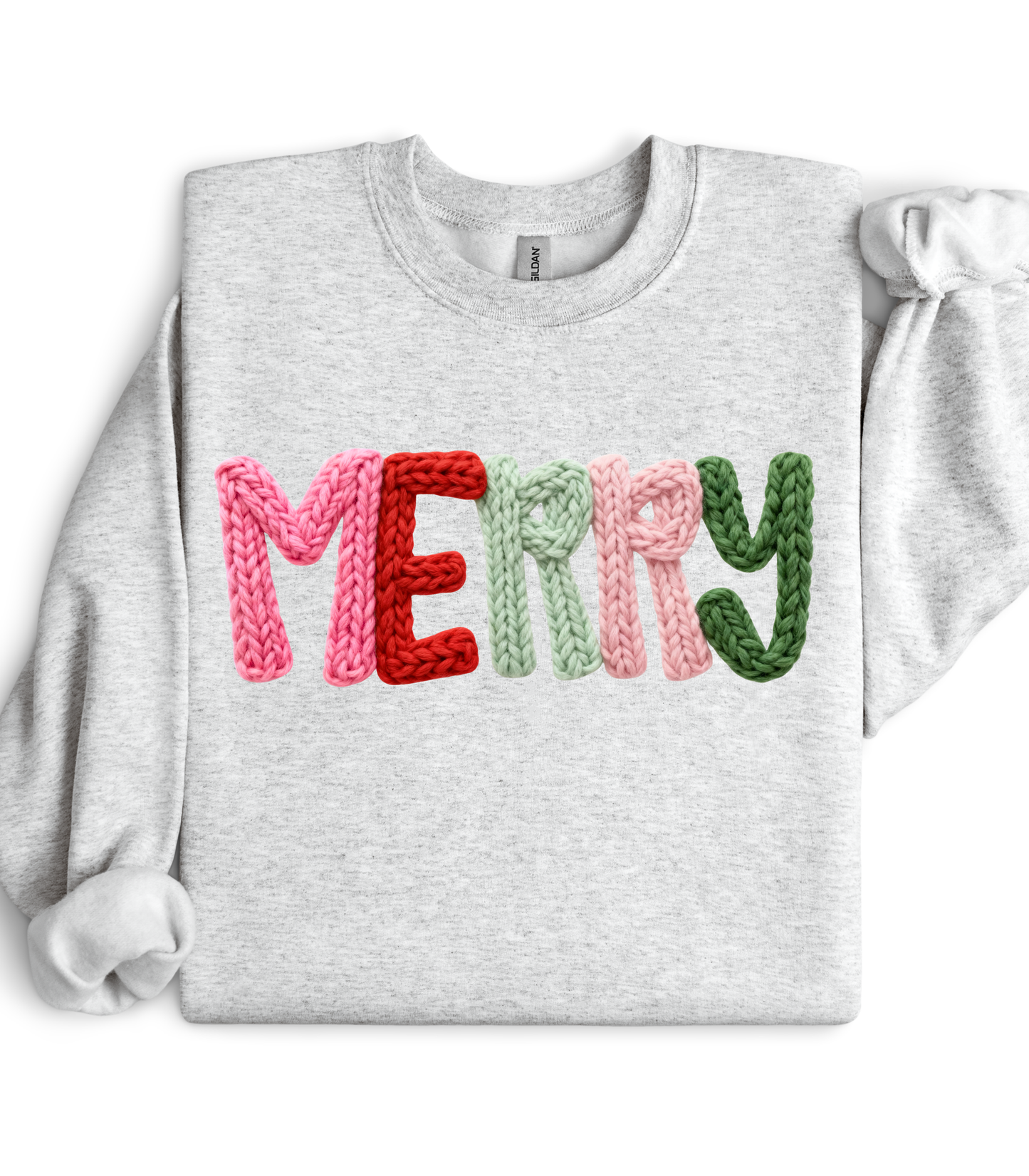 FAUX YARN MERRY - SWEATSHIRT OPTIONS