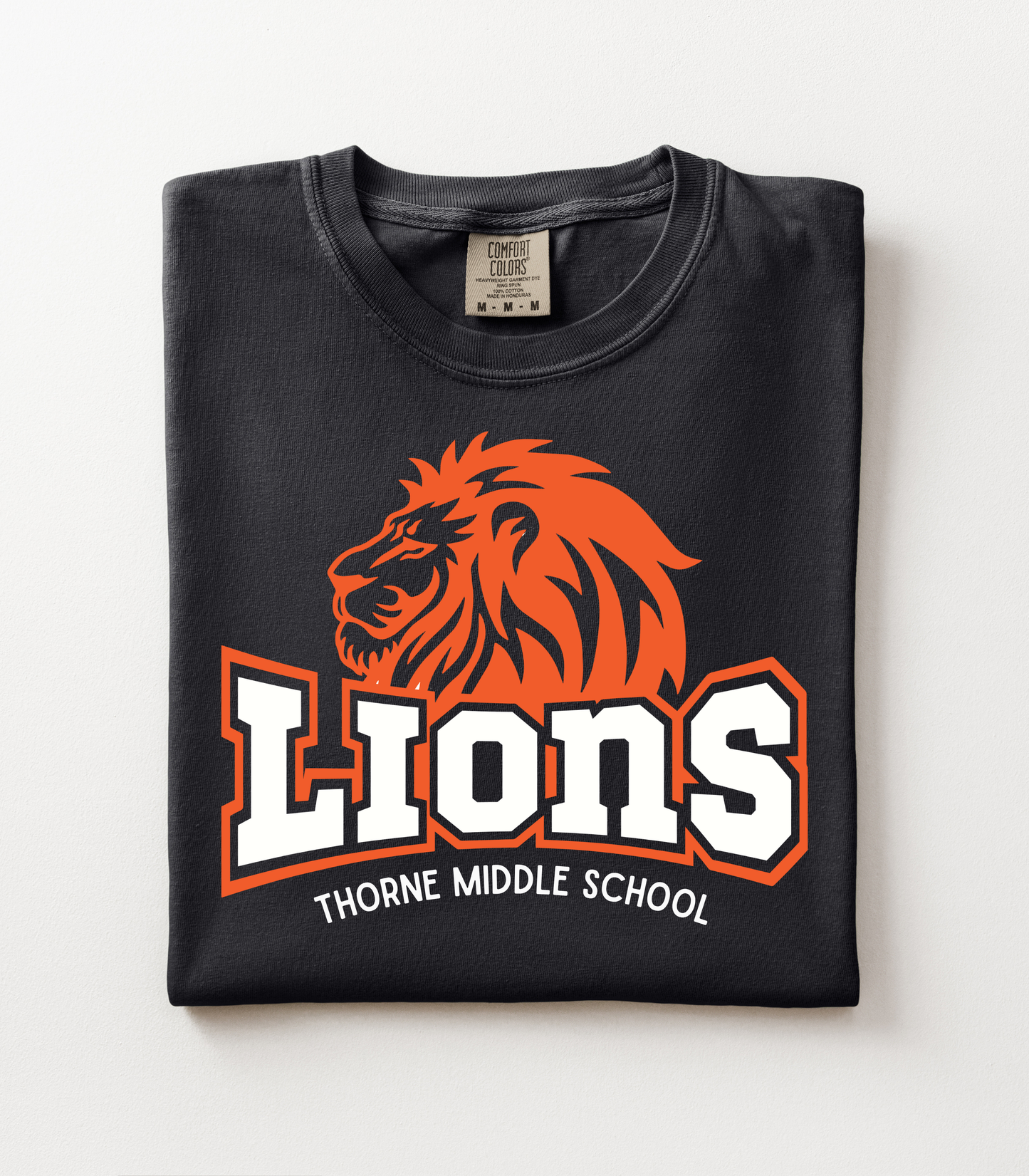LIONS MS ORANGE - TEES + LONG SLEEVE TEES