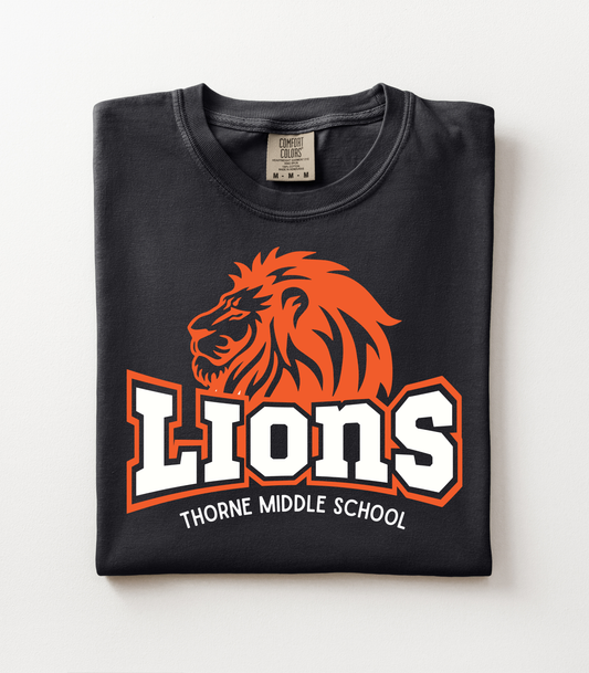 LIONS MS ORANGE - TEES + LONG SLEEVE TEES