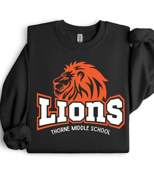 LIONS MS ORANGE - SWEATSHIRT OPTIONS