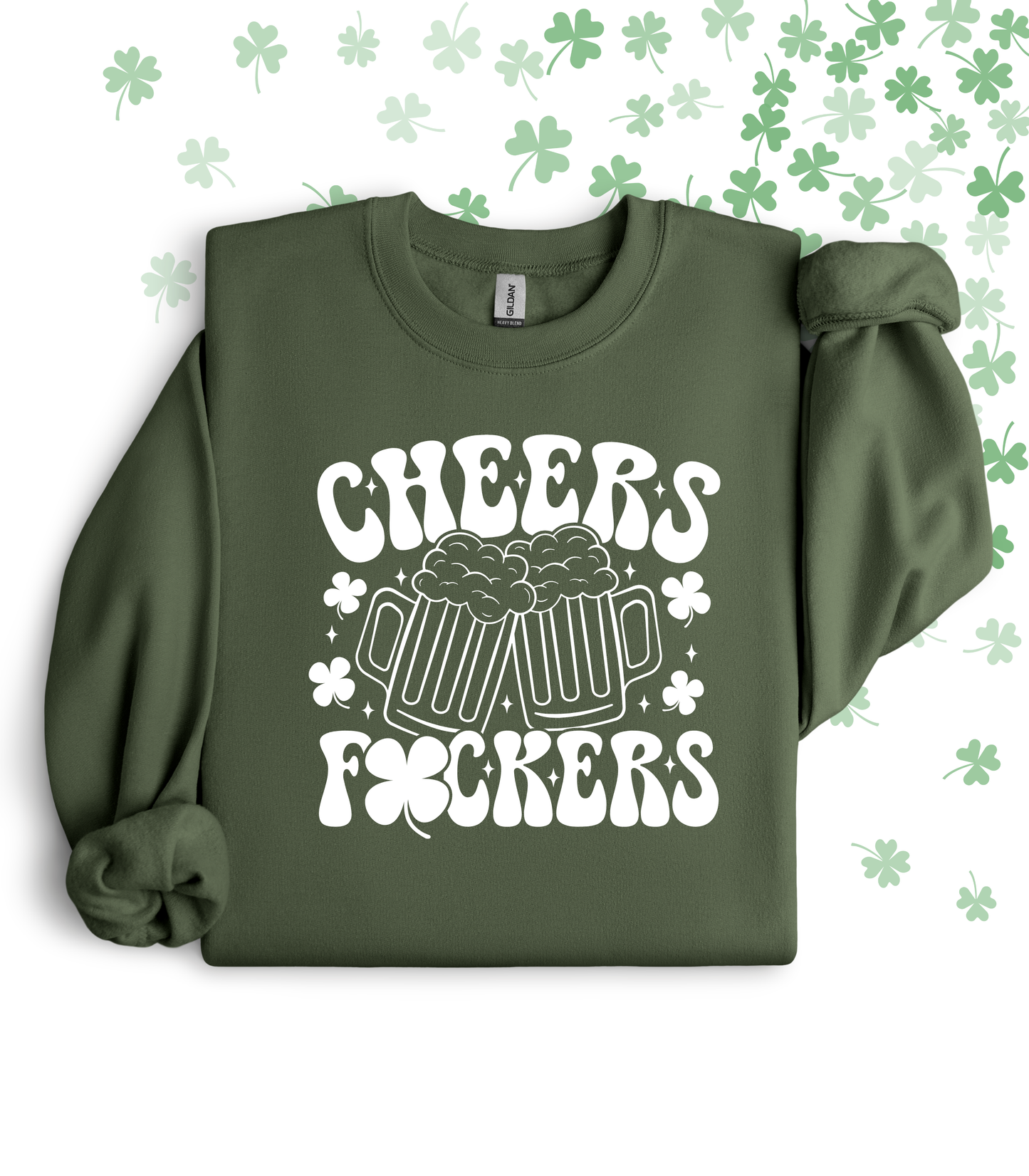 CHEERS F*ERS TEE/CREW