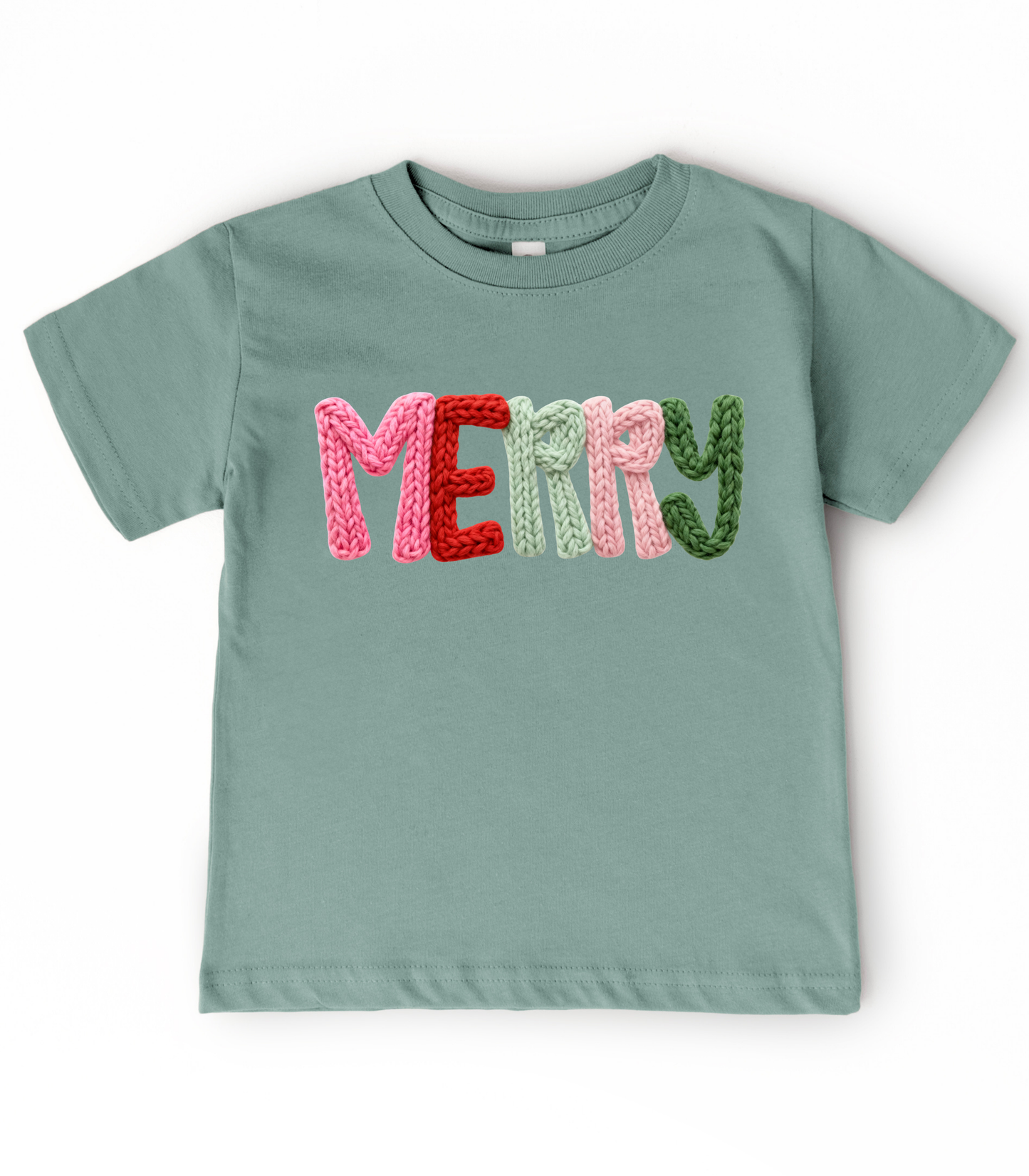 YOUTH FAUX YARN MERRY - TODDLER & YOUTH TEES