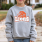 YOUTH LIONS MS ORANGE - TODDLER & YOUTH SWEATSHIRT OPTIONS