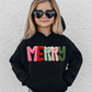 YOUTH FAUX YARN MERRY - TODDLER & YOUTH SWEATSHIRT OPTIONS