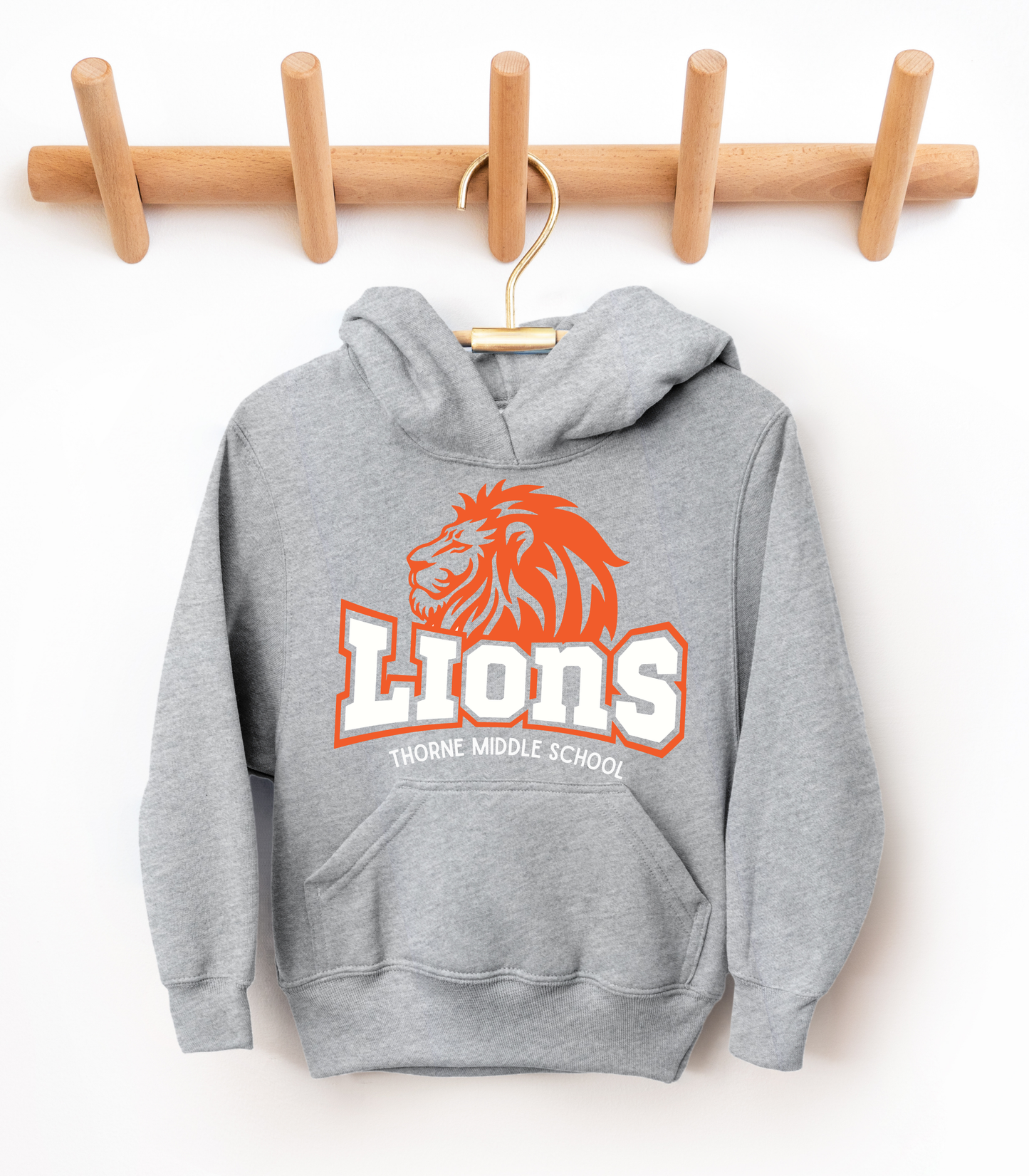YOUTH LIONS MS ORANGE - TODDLER & YOUTH SWEATSHIRT OPTIONS
