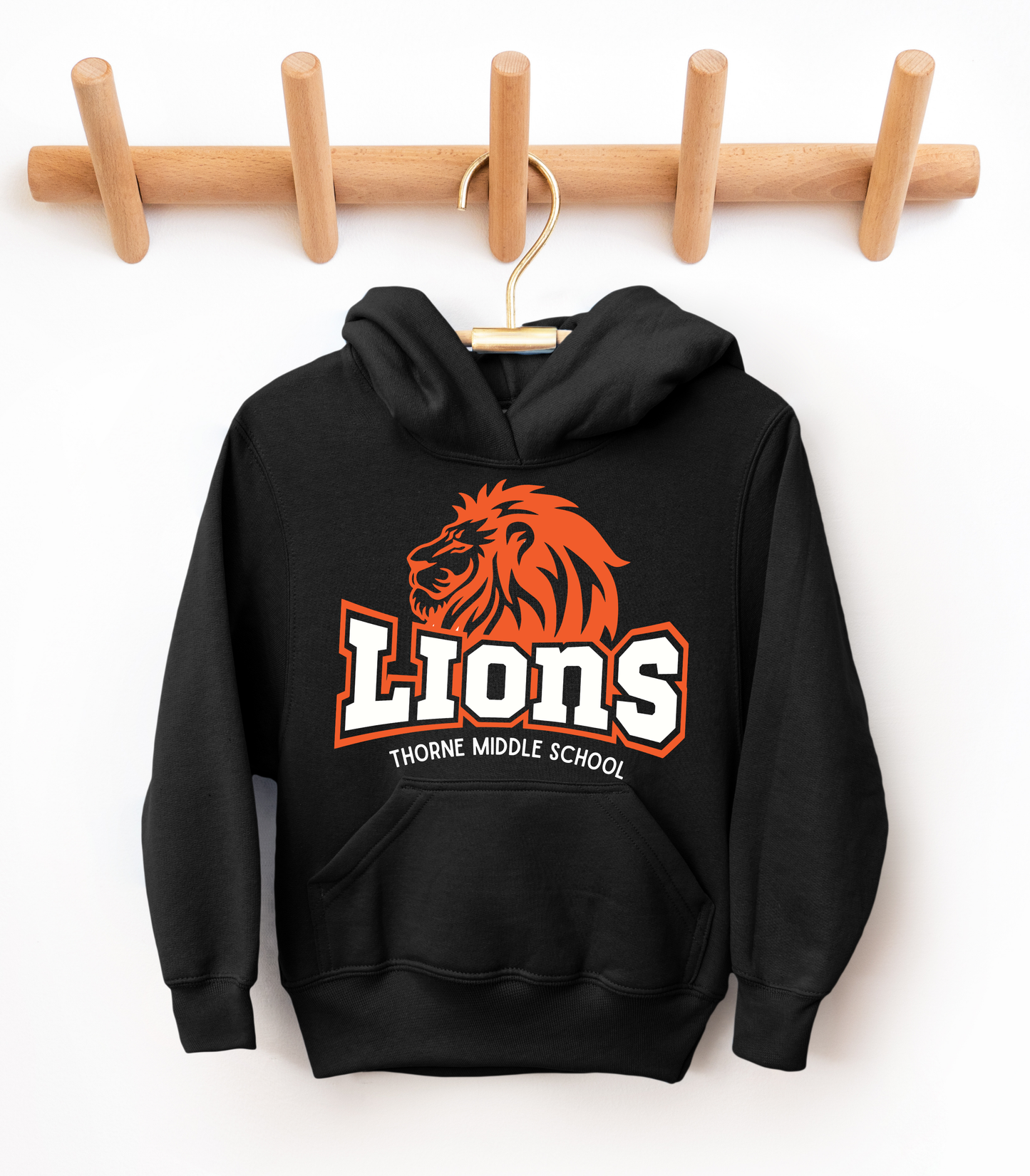 YOUTH LIONS MS ORANGE - TODDLER & YOUTH SWEATSHIRT OPTIONS