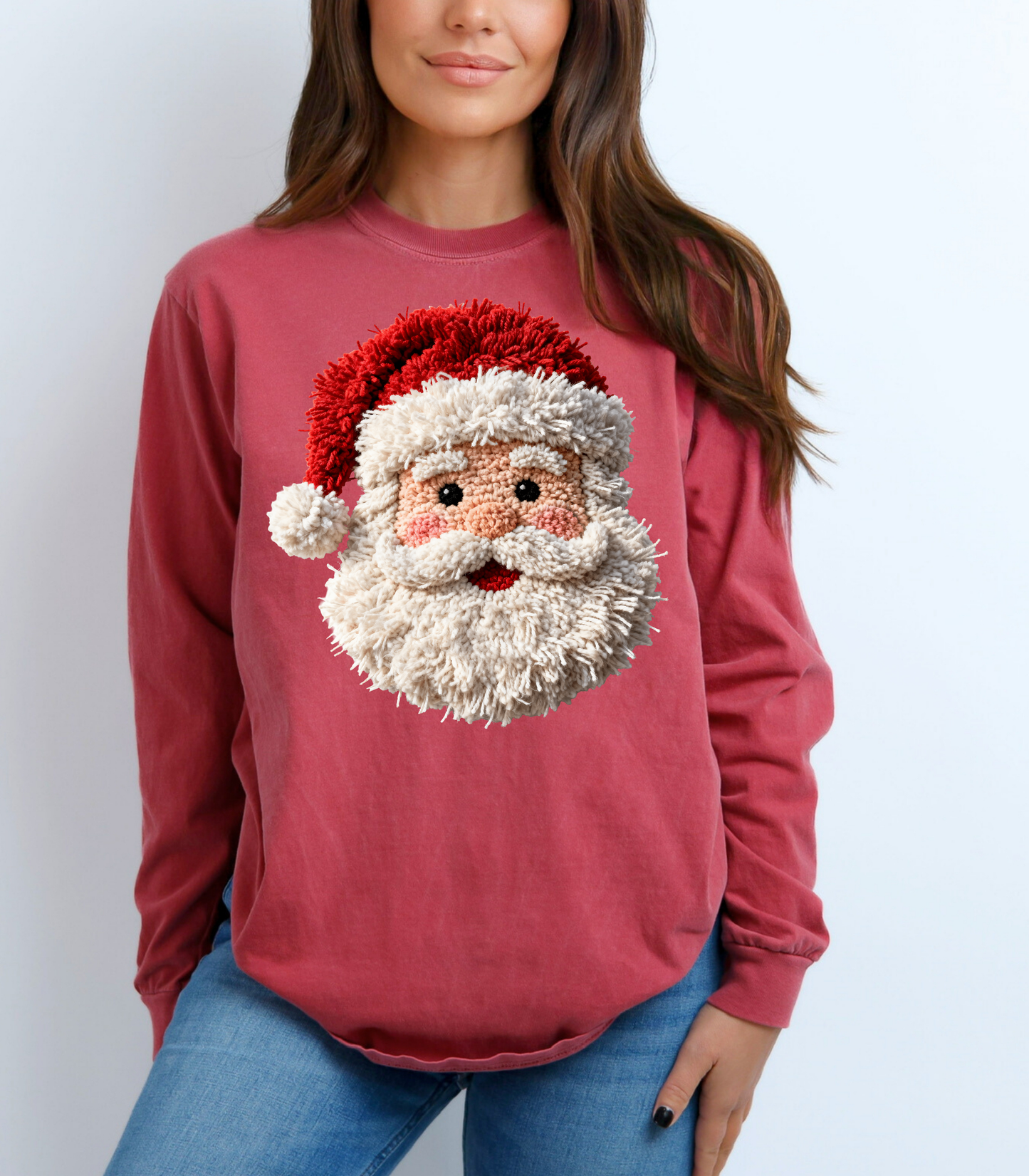 FAUX YARN SANTA - TEES + LONG SLEEVE TEES