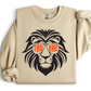 LION WITH THORNE GLASSES - SWEATSHIRT OPTIONS