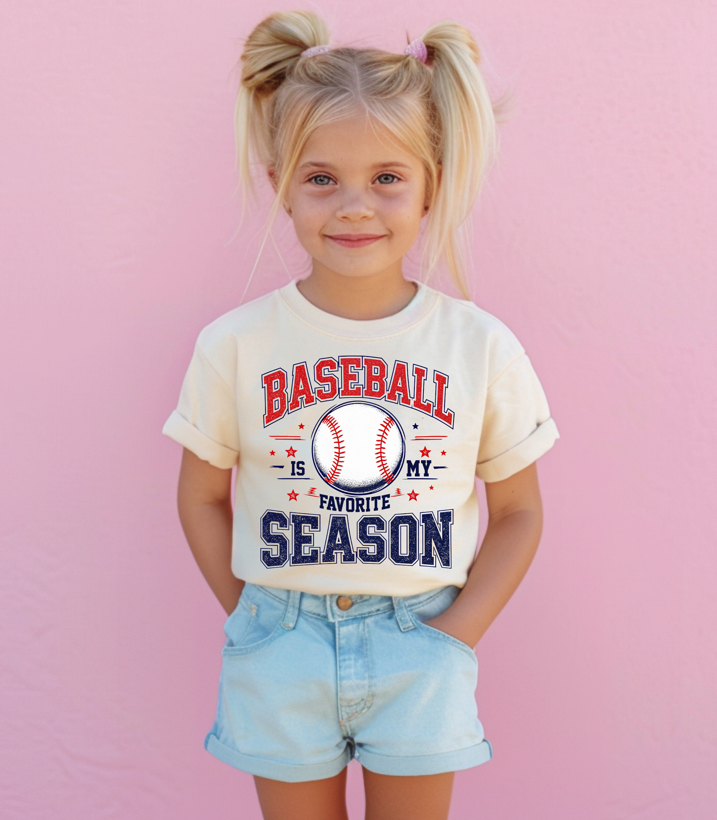 BASEBALL SEASON IS MY FAVORITE SEASON - MULTIPLE STYLES - TODDLER/YOUTH