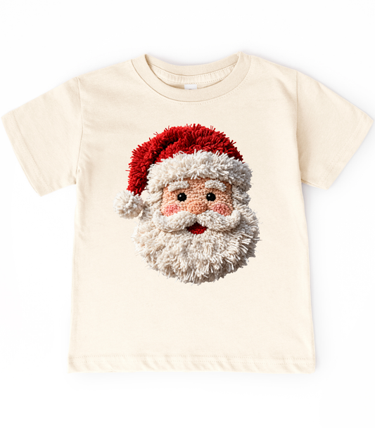 YOUTH FAUX YARN SANTA - TODDLER & YOUTH TEES