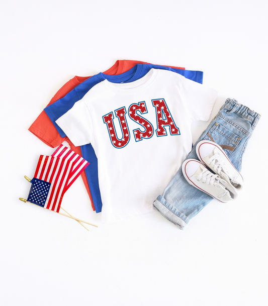 VARSITY RETRO USA KIDS