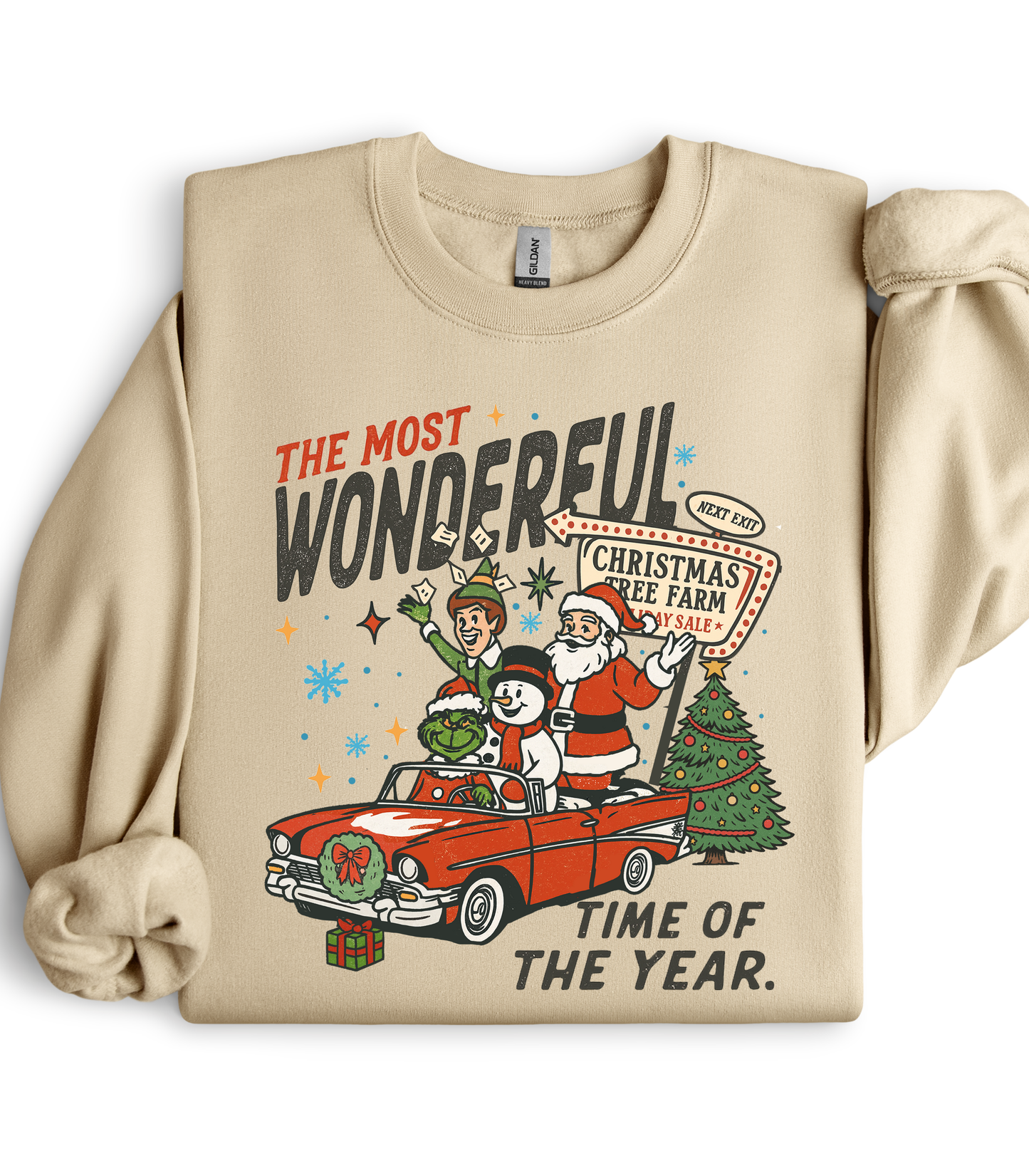 MOST WONDERFUL FAVE CHARACTERS - SWEATSHIRT OPTIONS