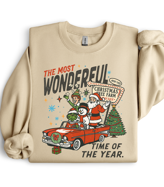 MOST WONDERFUL FAVE CHARACTERS - SWEATSHIRT OPTIONS