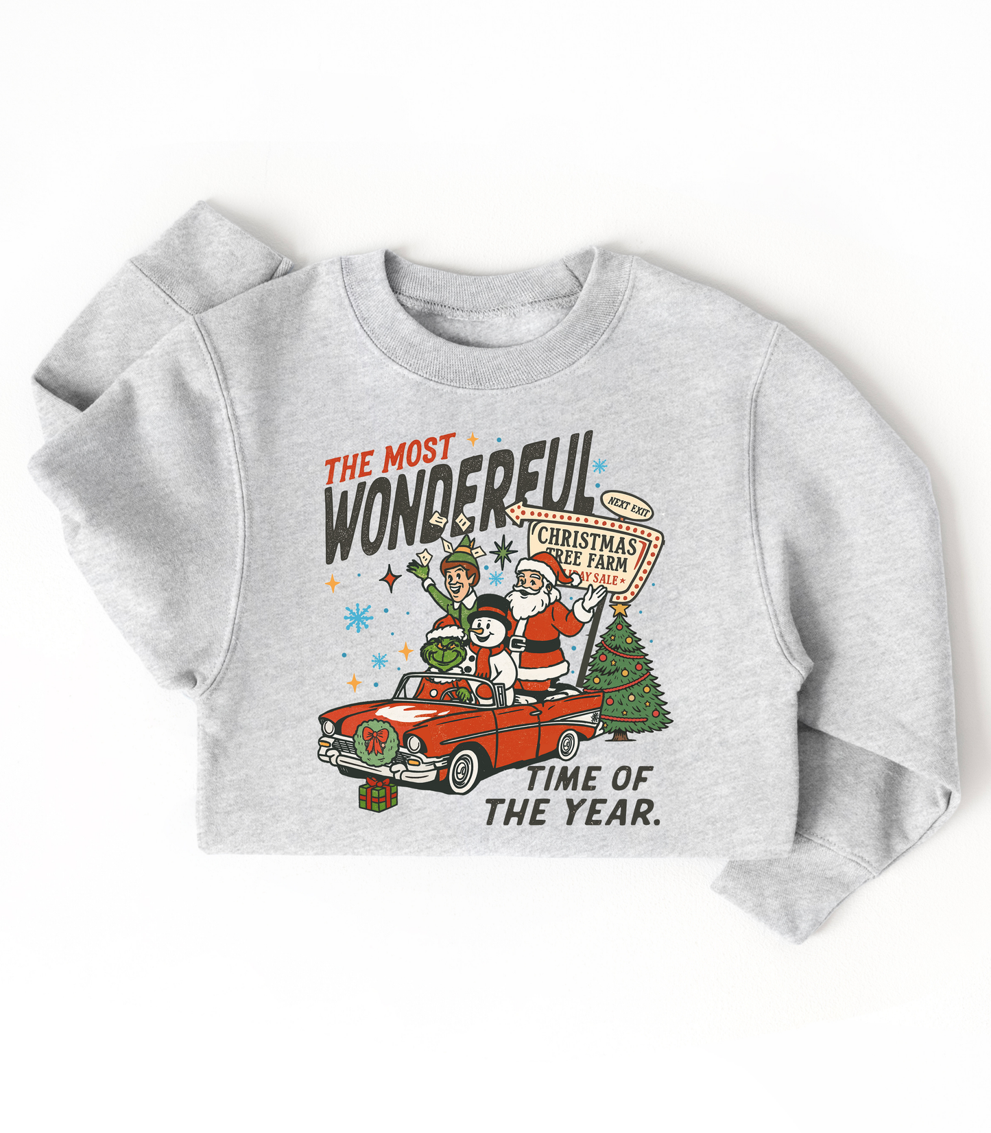 YOUTH MOST WONDERFUL FAVE CHARACTERS - TODDLER & YOUTH SWEATSHIRT OPTIONS