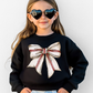 BASEBALL SEAMS BOW - MULTIPLE STYLES - TODDLER/YOUTH