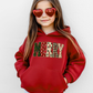 YOUTH FAUX FABRIC MERRY - TODDLER & YOUTH SWEATSHIRT OPTIONS