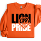 BLACK LION CUTOUT LION PRIDE - SWEATSHIRT OPTIONS