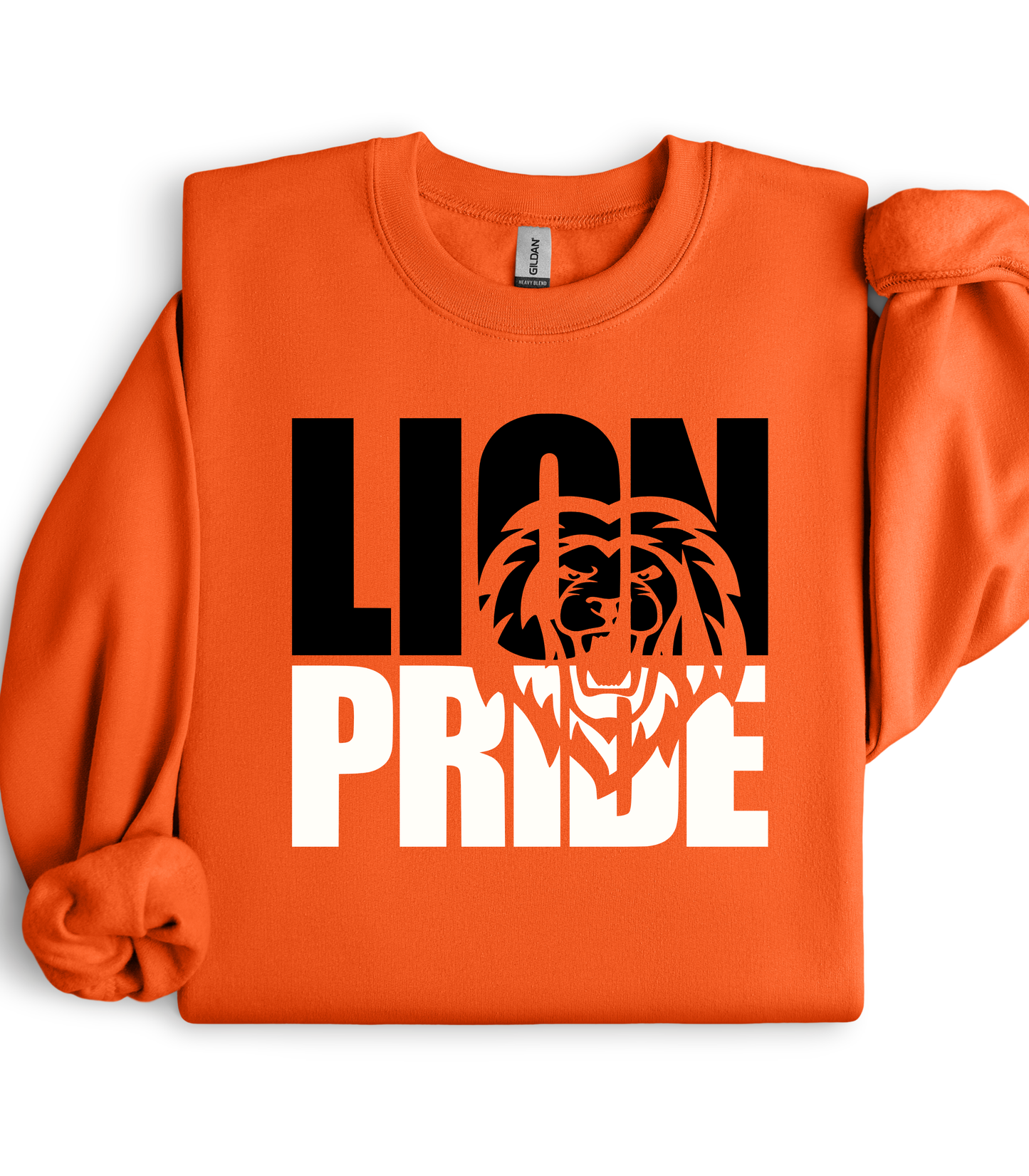 BLACK LION CUTOUT LION PRIDE - SWEATSHIRT OPTIONS
