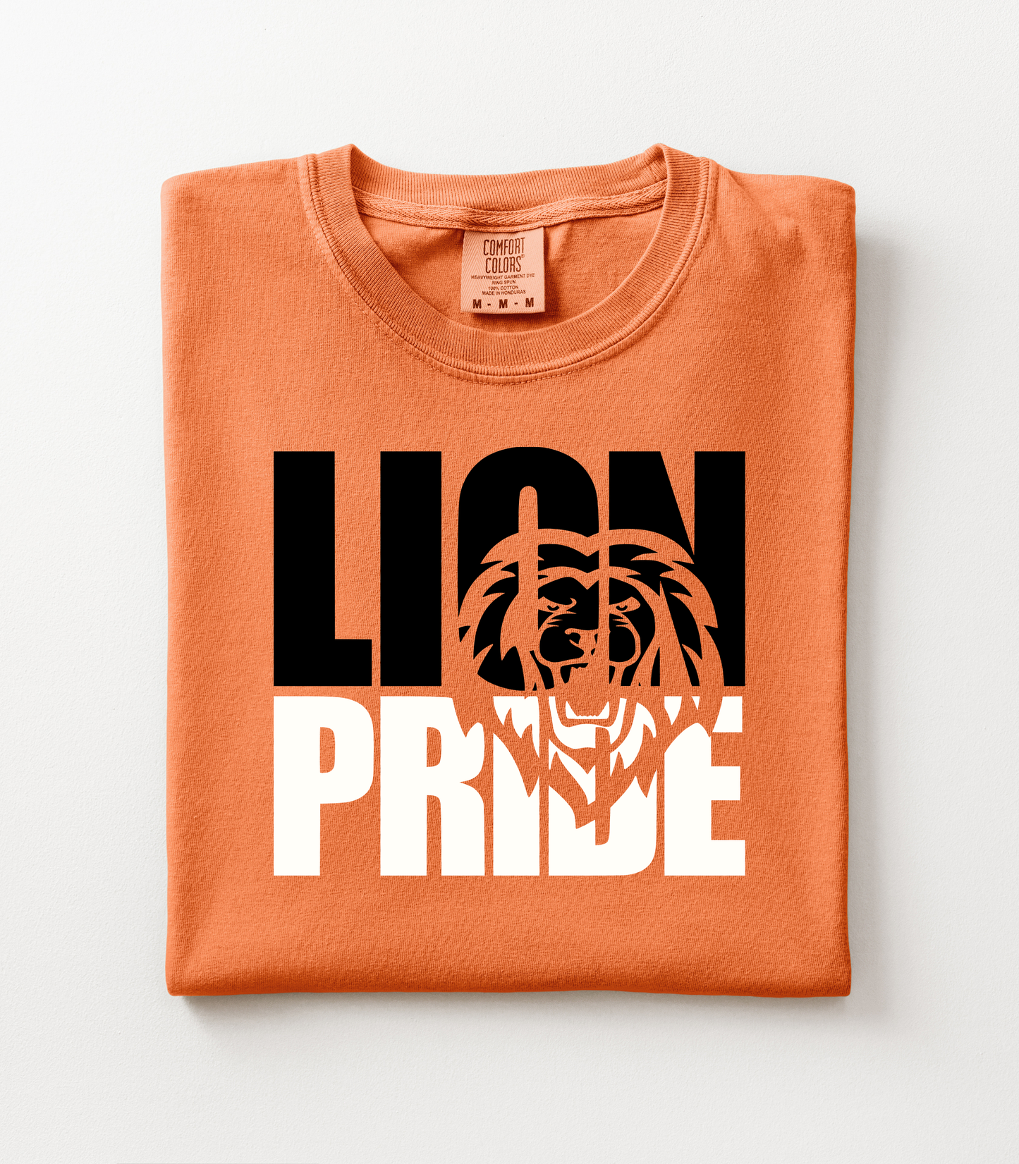 BLACK LION CUTOUT LION PRIDE  - TEES + LONG SLEEVE TEES