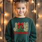 YOUTH FAUX YARN JOY TO THE WORLD - TODDLER & YOUTH SWEATSHIRT OPTIONS