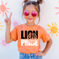YOUTH BLACK LION CUTOUT LION PRIDE  - TODDLER & YOUTH TEES