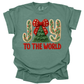 FAUX YARN JOY TO THE WORLD - TEES + LONG SLEEVE TEES