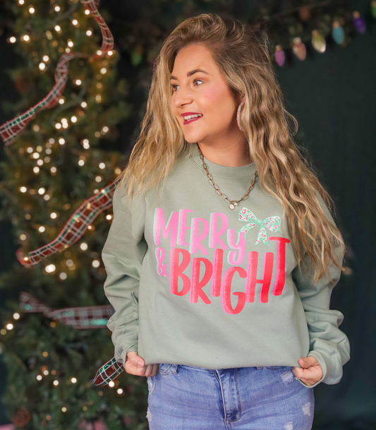 MERRY & BRIGHT BOW