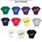 ADULT CUSTOMIZABLE SOFTBALL MOM TEE OPTIONS