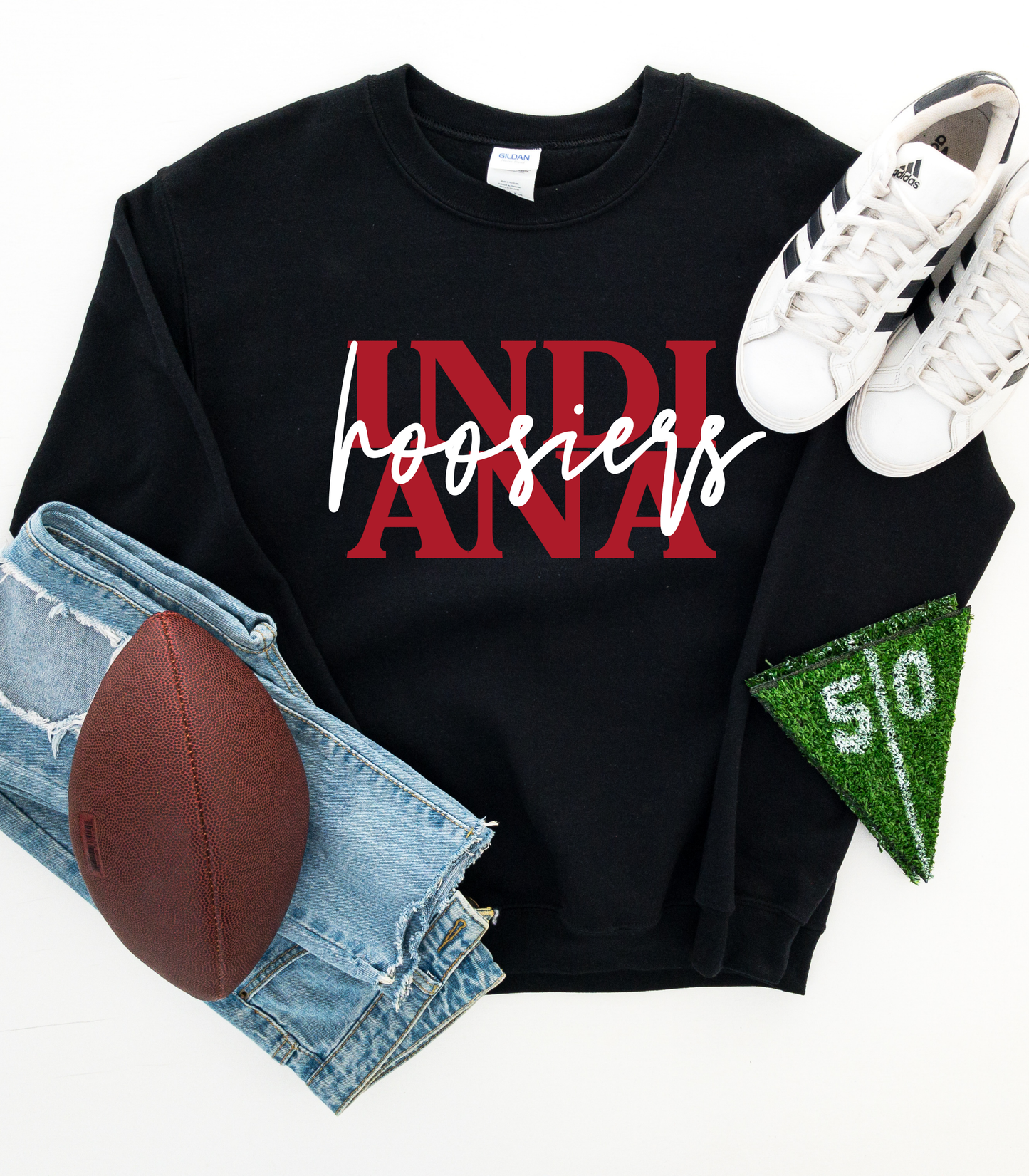 BI COLOR INDIANA HOOSIERS - SWEATSHIRTS + TEES