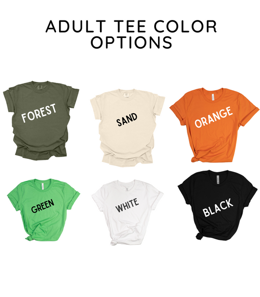 MUSTANG GREEN + WHITE  MULTIPLE OPTIONS - ADULTS