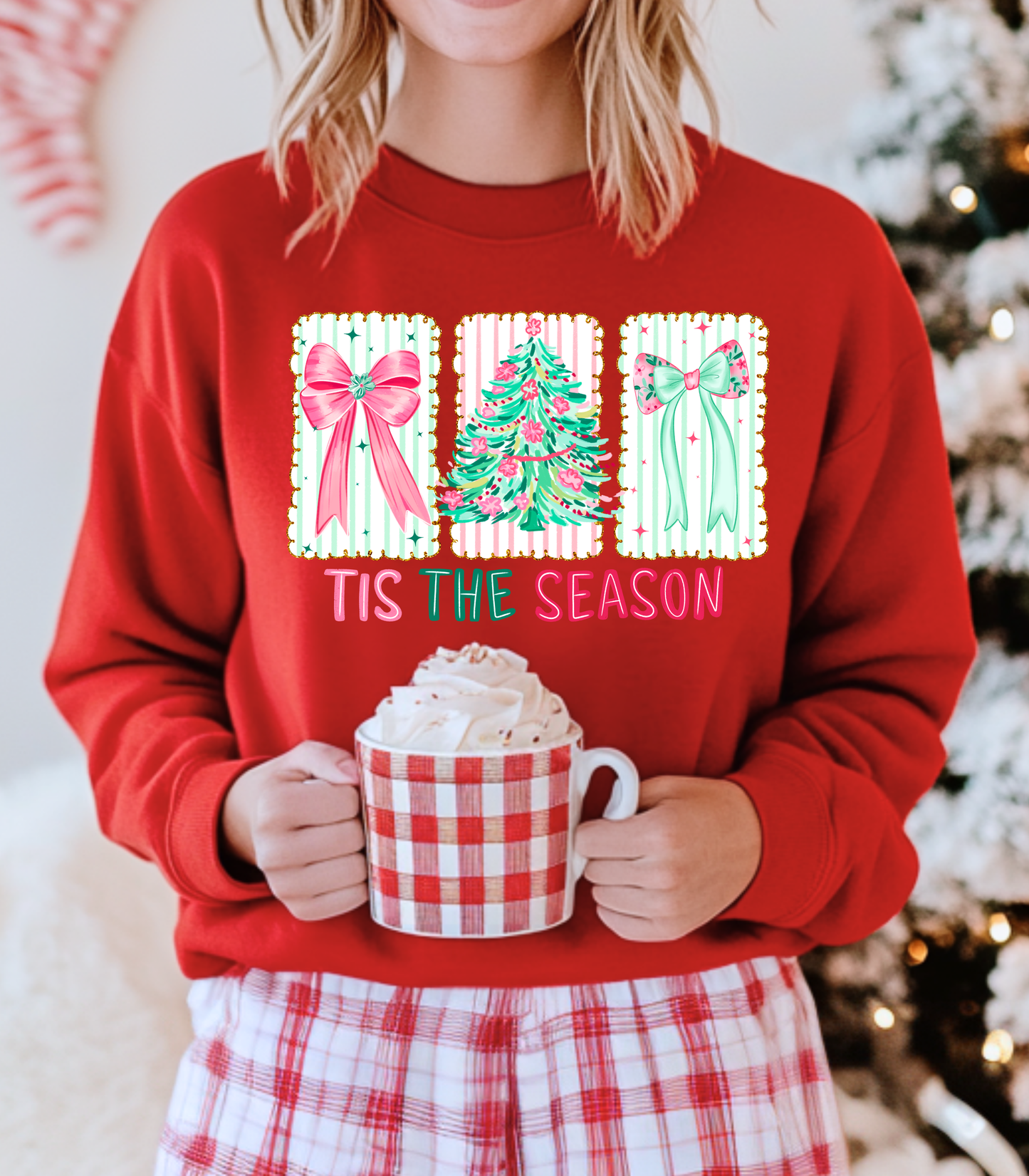 TIS THE SEASON STAMPS - SWEATSHIRT OPTIONS