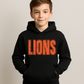 YOUTH ORANGE DISTRESSED LIONS - TODDLER & YOUTH SWEATSHIRT OPTIONS
