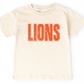 YOUTH ORANGE DISTRESSED LIONS  - TODDLER & YOUTH TEES