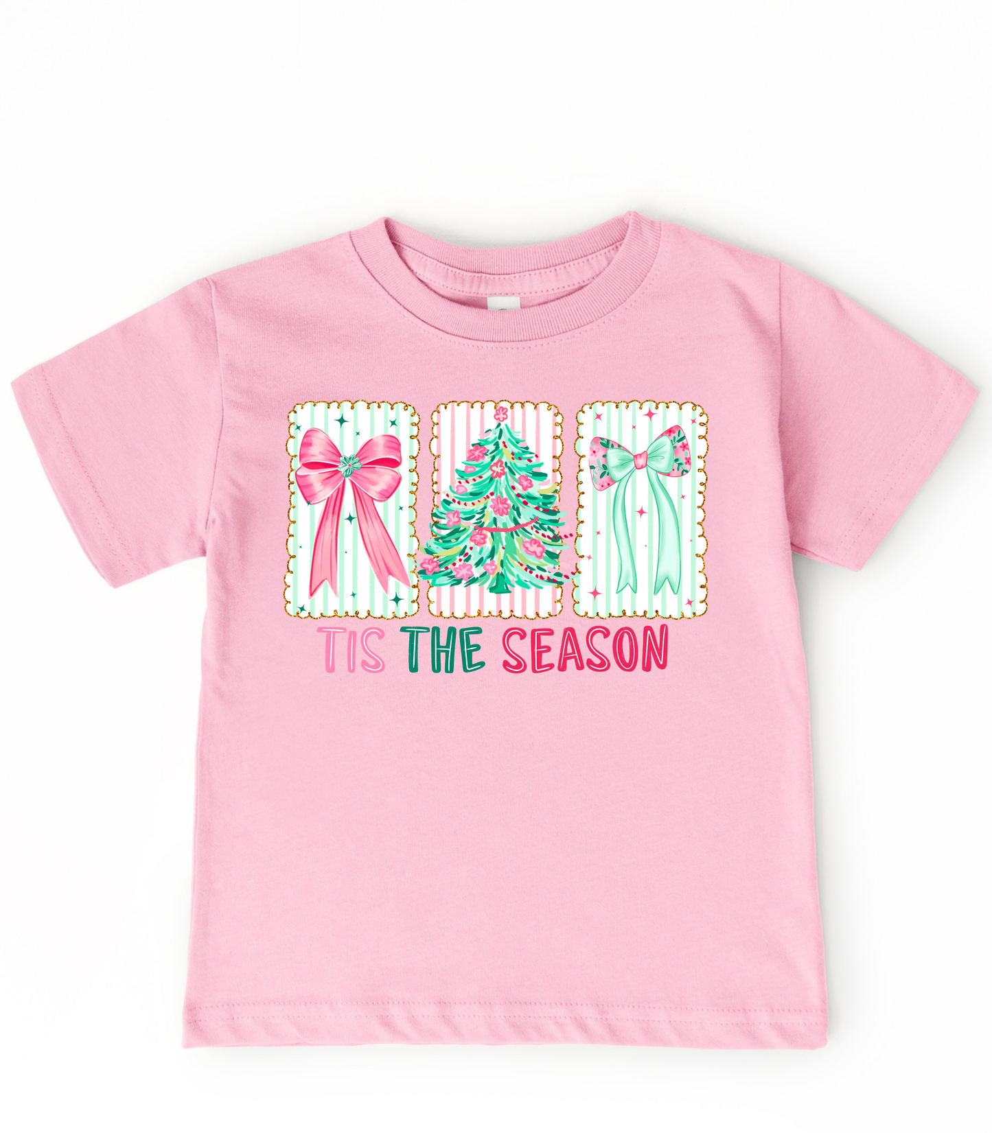 YOUTH TIS THE SEASON STAMPS - TODDLER & YOUTH TEES