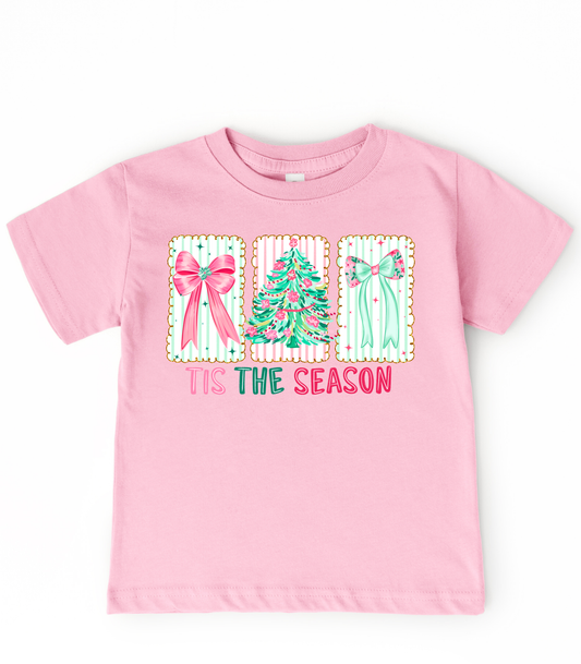 YOUTH TIS THE SEASON STAMPS - TODDLER & YOUTH TEES