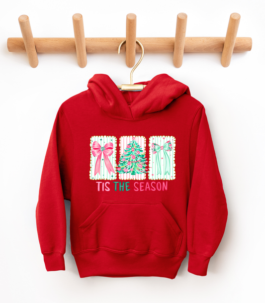 YOUTH TIS THE SEASON STAMPS - TODDLER & YOUTH SWEATSHIRT OPTIONS