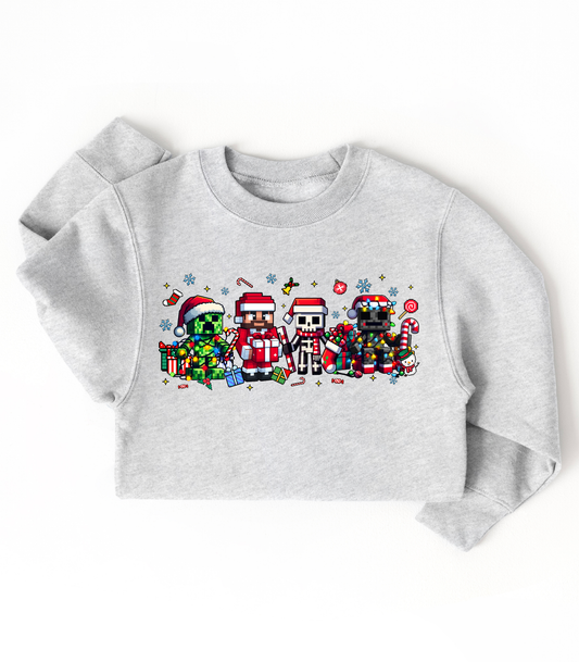 YOUTH CREEPER CHRISTMAS - TODDLER & YOUTH SWEATSHIRT OPTIONS