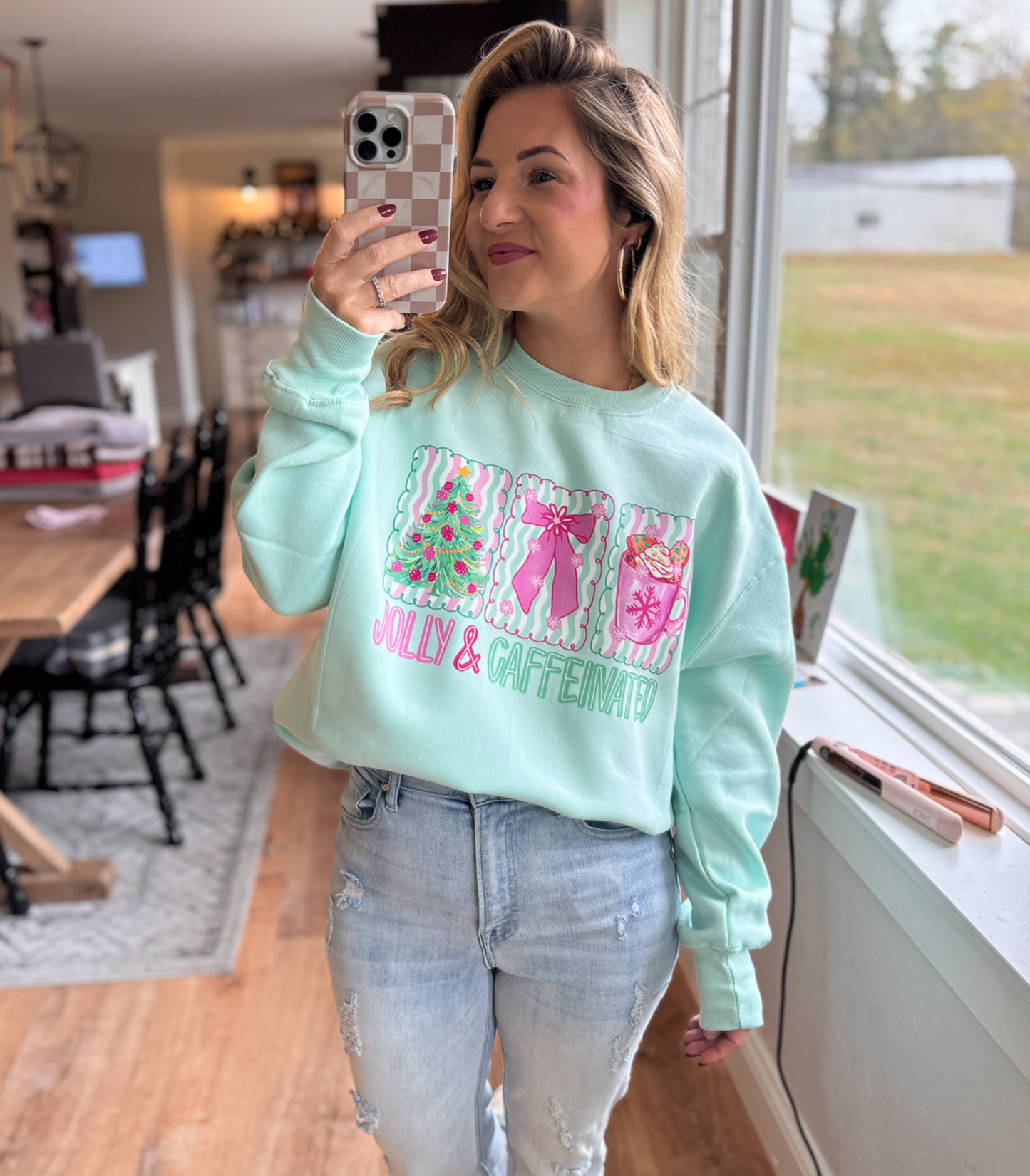 JOLLY & CAFFEINATED - SWEATSHIRT OPTIONS