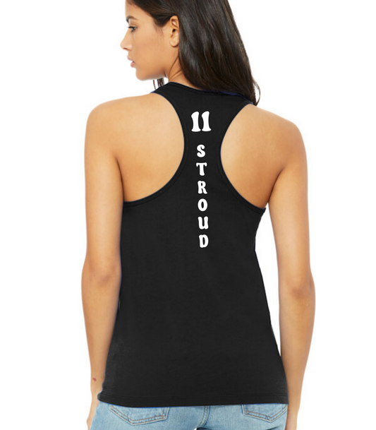 MUSTANG W/ NAME ON BACK WOMEN'S TANK