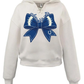 MULTICOLOR BOW MASCOT TIE HOODIE STYLE