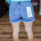 RISEN HIGH RISE CROSS OVER SHORTS - FINAL SALE