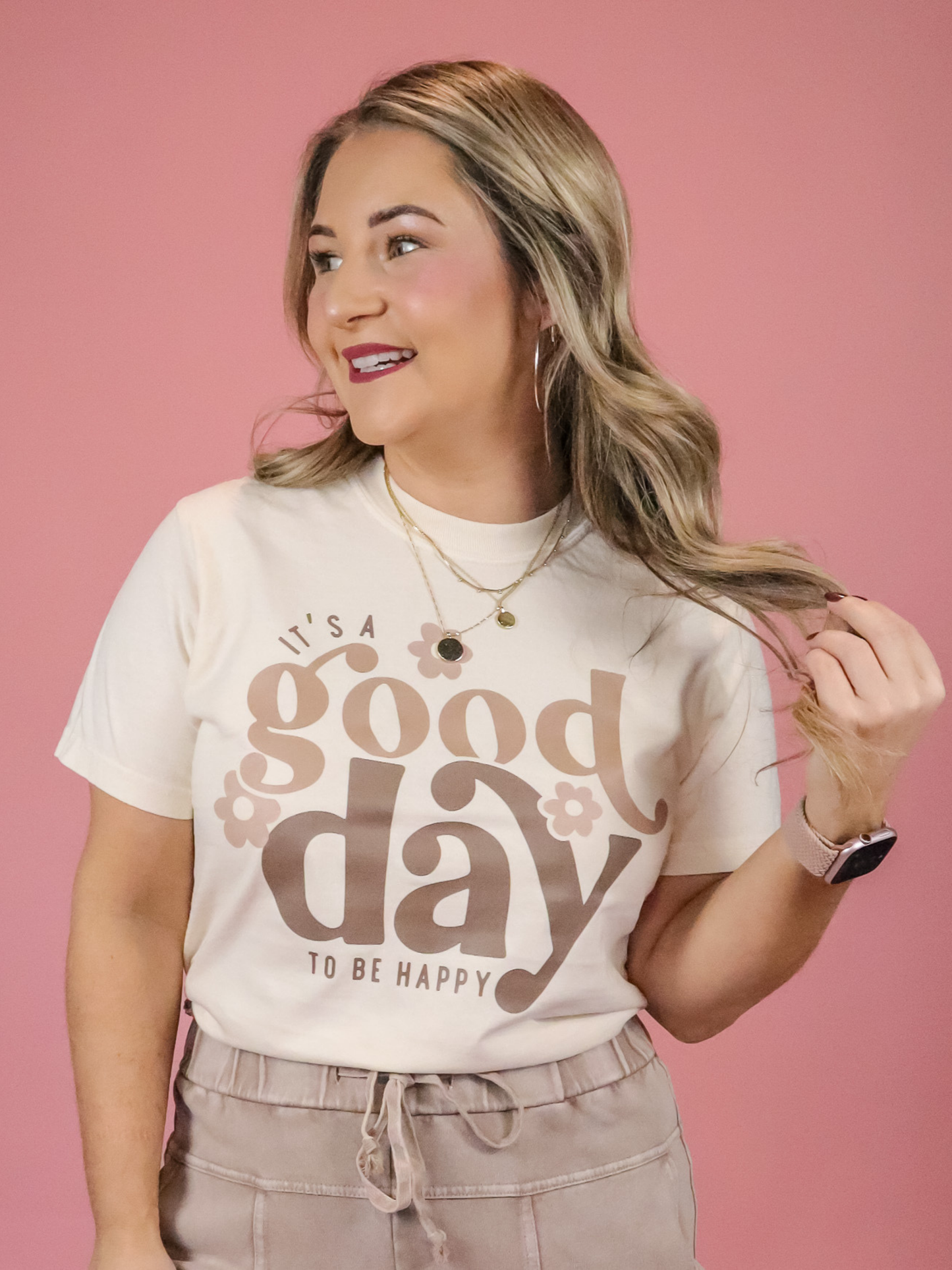 IT'S A GOOD DAY TO BE HAPPY TEE