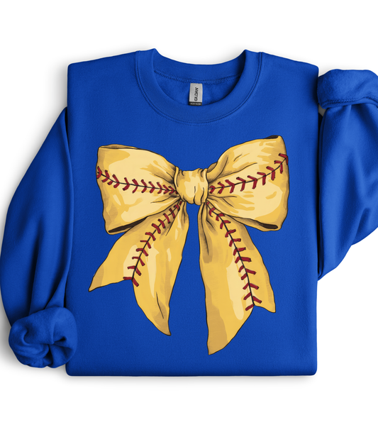 SOFTBALL SEAMS BOW - MULTIPLE STYLES