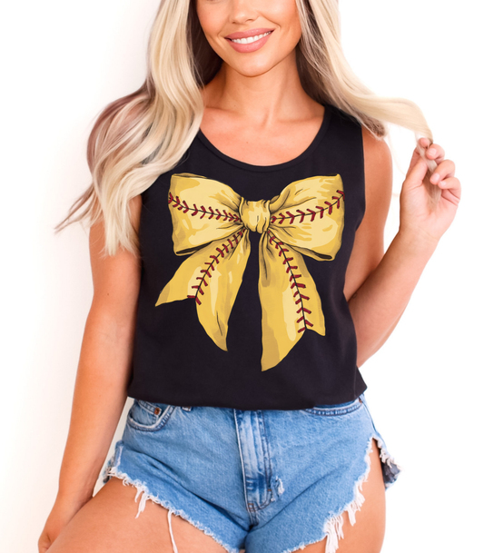 SOFTBALL SEAMS BOW - MULTIPLE STYLES