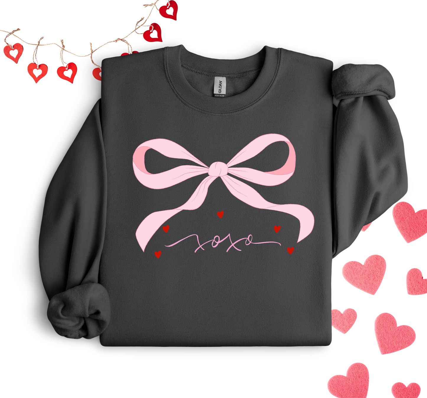 BOW & XOXO CREW/TEE